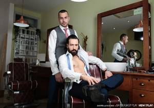 Dani Rivera, Miguel Angel – Barbershop Play (Bareback)