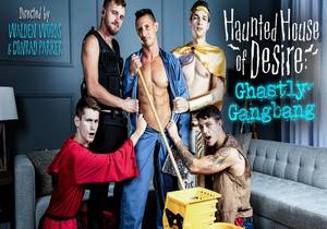 Haunted House of Desire: Gastly Gang-bang (Bareback)